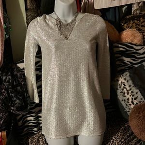 Whitish/grayish Blouse.